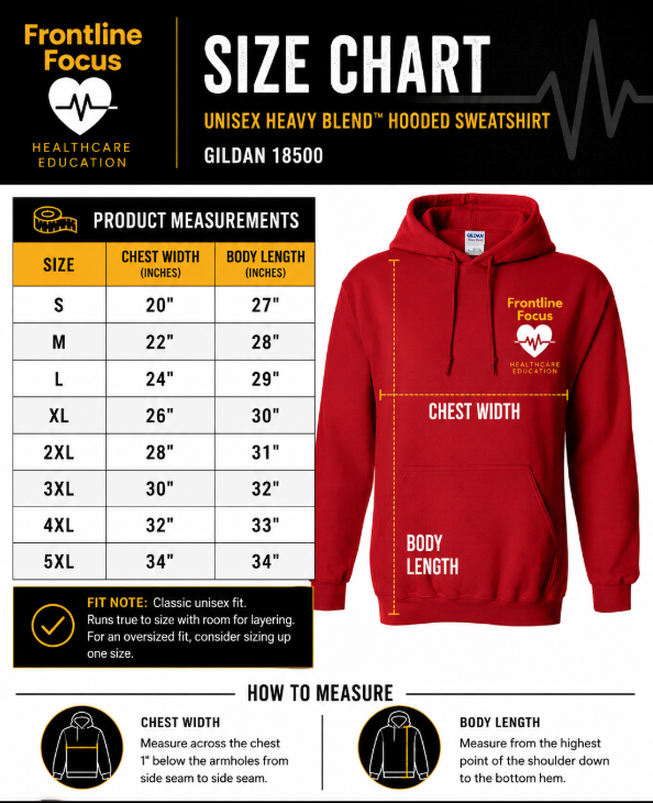 Frontline Focus Embroidered Hoodie