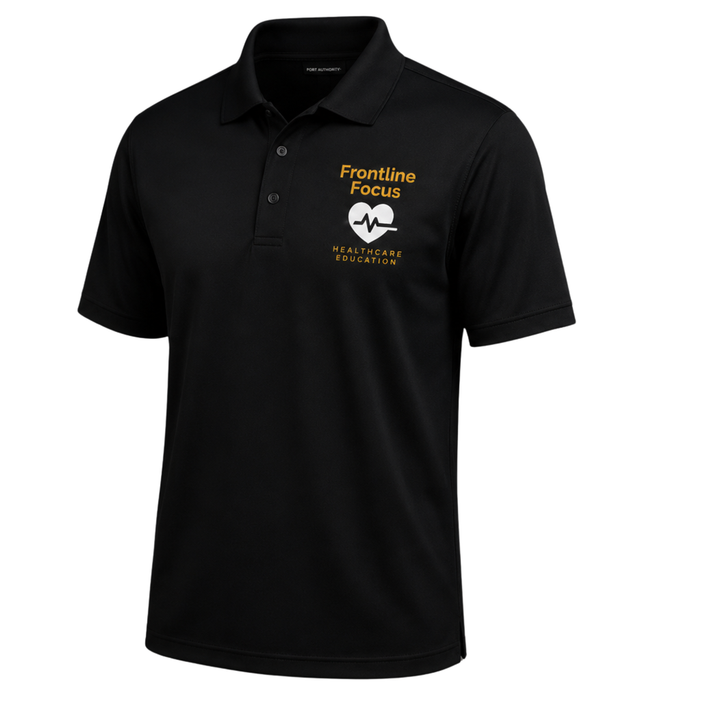 Frontline Focus Embroidered Polo
